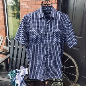 Vertical Sport Brand Casual Mens Shirt